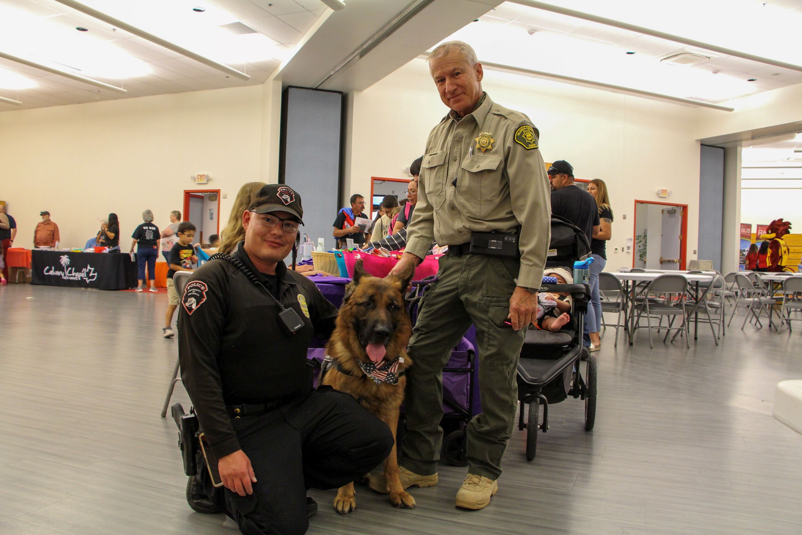 NNO K-9 Unit in attandance